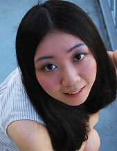 Shy japanese teen strips and pleases cock